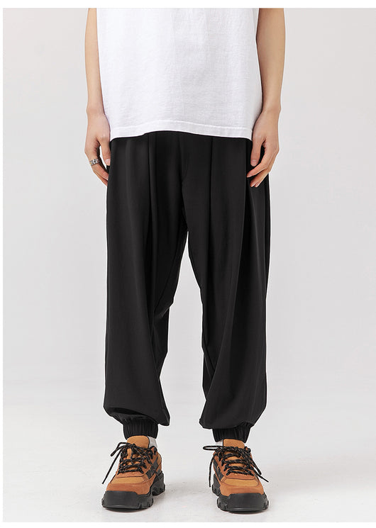 Pantalones Drapeados con Efecto Fresco y Encaje Trendy - Image 28