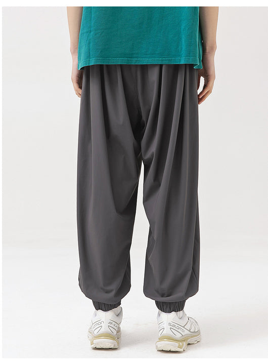 Pantalones Drapeados con Efecto Fresco y Encaje Trendy - Image 36