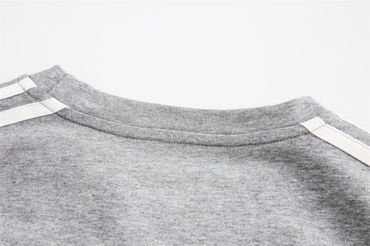 Camiseta de Hombre a Rayas con Cordones y Manga Corta - Image 24