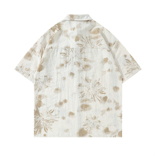 Camisa Tie-Dye Camuflaje con Tinta Splash para Hombre - Image 24