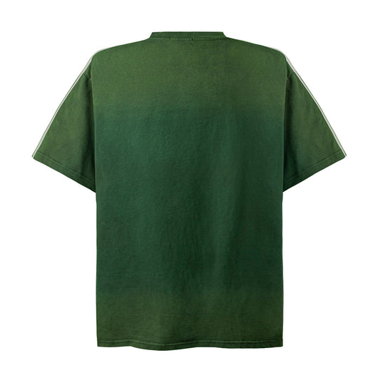 Playera Casual con Parche de Letras Bordadas para Hombre - Image 18