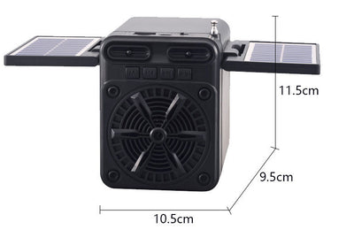 Radio FM de Emergencia con Carga Solar y Linterna LED - Image 6