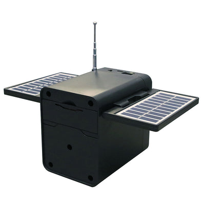 Radio FM de Emergencia con Carga Solar y Linterna LED - Image 10