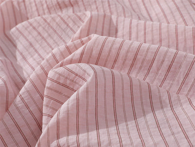 Camisa de Rayas Verticales Manga Corta para Hombre - Image 35