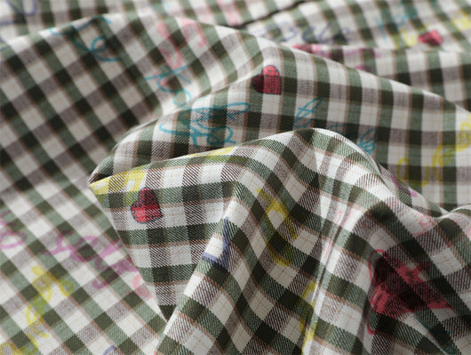 Camisa Suelta a Cuadros Manga Corta para Hombre - Image 19