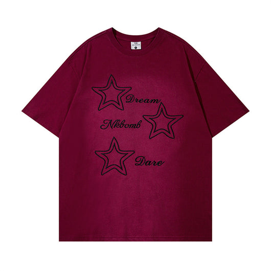 Camiseta Bordada de Manga Corta para Hombre - Image 29