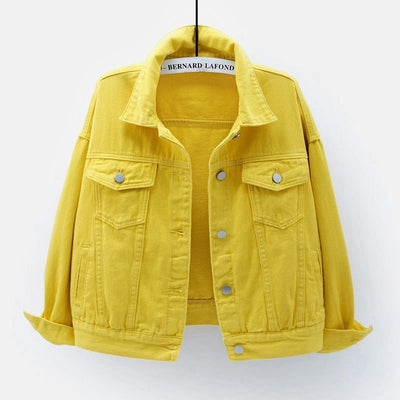 Chamarra de Mezclilla Blanca Talla Grande para Mujer - Image 13