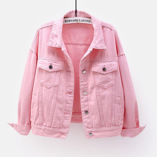 Chamarra de Mezclilla Blanca Talla Grande para Mujer - Image 14