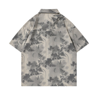 Camisa Casual de Camuflaje Manga Corta para Hombre - Image 25