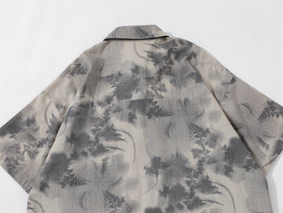 Camisa Casual de Camuflaje Manga Corta para Hombre - Image 28
