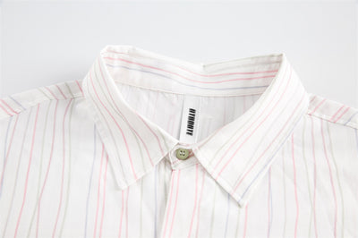 Camisa de Rayas Verticales Manga Corta para Hombre - Image 18