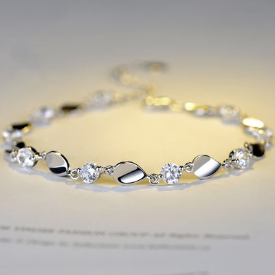 Pulsera de Plata Esterlina 925 con Diamantes Engastados - Image 7