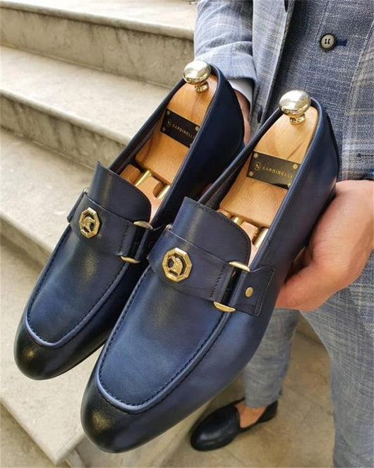 Zapatos Loafers de Negocios para Hombre - Estilo Británico Clásico Talla Grande - Image 12