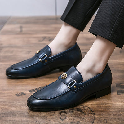 Zapatos Loafers de Negocios para Hombre - Estilo Británico Clásico Talla Grande - Image 14