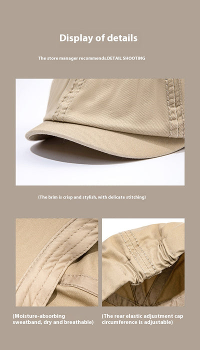 Gorra de Algodón Transpirable Estilo Coreano - Image 9