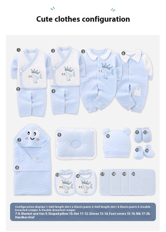 Set de Ropa de Algodón para Recién Nacido - Colección Otoño Invierno - Image 22