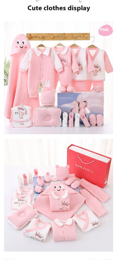 Set de Ropa de Algodón para Recién Nacido - Colección Otoño Invierno - Image 25