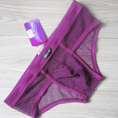Bóxer Transparente Sensual de Malla Ligera para Verano - Image 18