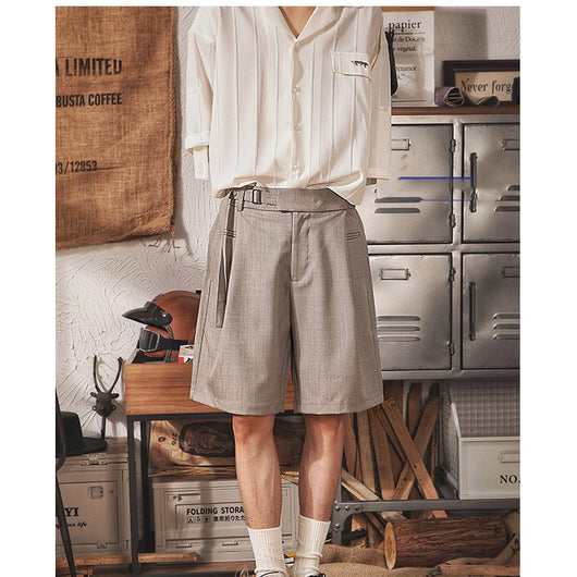 Shorts Rectos de Moda Japonesa para Verano - Image 10