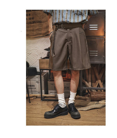 Shorts Rectos de Moda Japonesa para Verano - Image 11