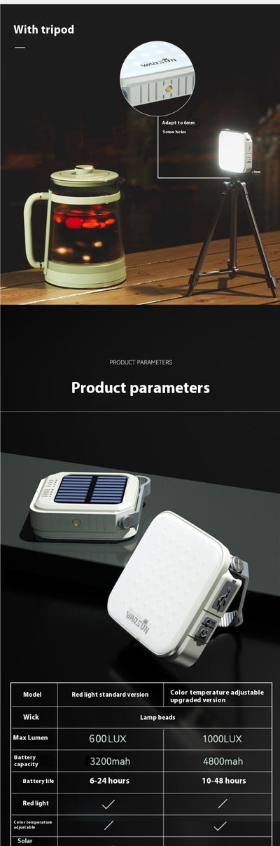 Lámpara Solar LED para Camping con Batería Ultra Duradera - Image 18