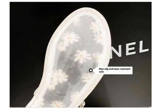 Sandalias Planas con Strass y Perlas para Mujer - Image 17