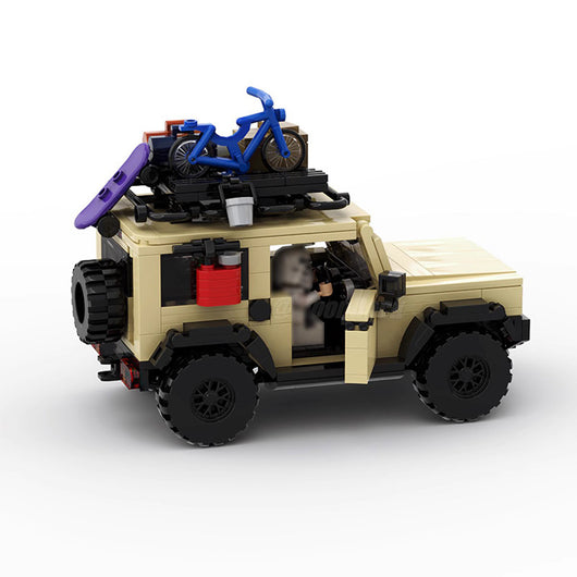 Set de Bloques de Construcción Jimny - Modelo de Carreras de Precisión - Image 12
