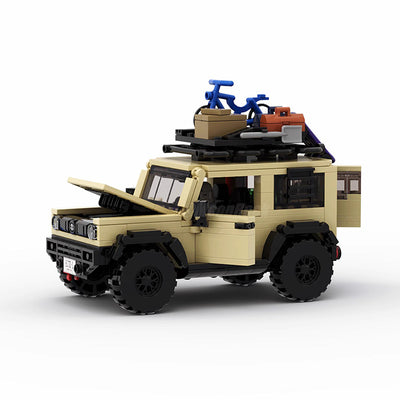 Set de Bloques de Construcción Jimny - Modelo de Carreras de Precisión - Image 13
