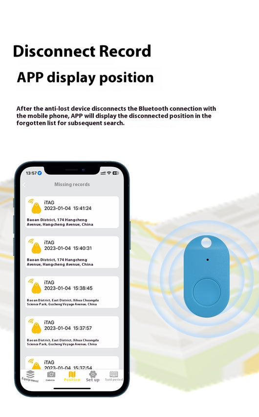 Localizador Inteligente Bluetooth Bidireccional Anti Pérdida - Image 20