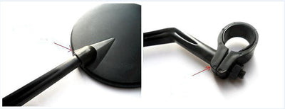 Espejo Retrovisor Convexo con Reflector para Bicicleta de Montaña - Image 32