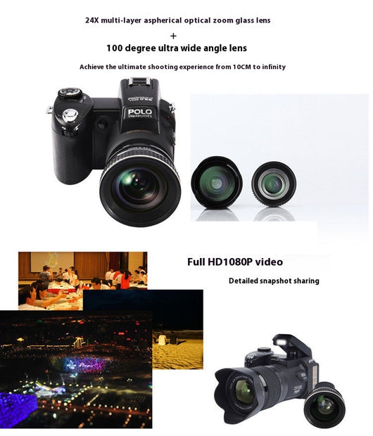 Cámara Digital Teleobjetivo D7100 Enfoque Automático Full HD 33 Megapíxeles - Image 18