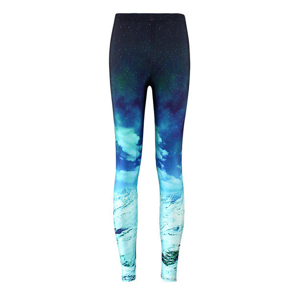 Leggings Deportivos Térmicos con Estampa Hielo y Nieve - Image 8