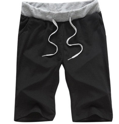 Pantalones de chándal cómodos para hombre versión coreana con cinco bolsillos - Image 9