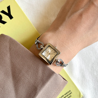 Reloj Pulsera Cuadrado Lujo Minimalista para Mujer - Image 3
