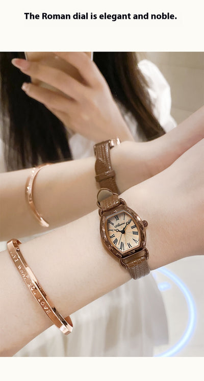 Reloj de Barril Retro Cuarzo para Mujer - Image 9