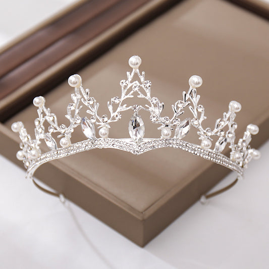 Tiara Nupcial de Cristal Diamante para Novia - Image 2