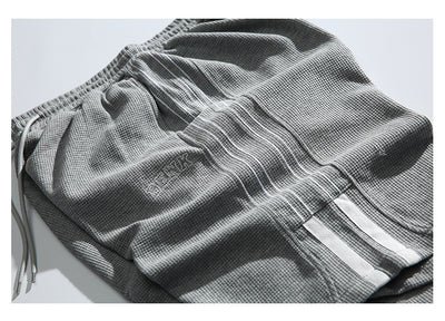 Shorts Sueltos Cuadriculados Beige Estilo Japonés - Cómodos y Versátiles - Image 26