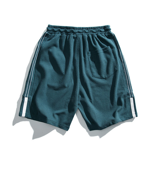 Shorts Sueltos Cuadriculados Beige Estilo Japonés - Cómodos y Versátiles - Image 30