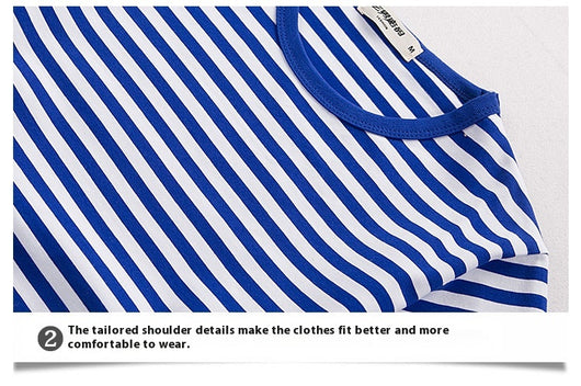 Playera Hombre Cuello Redondo a Rayas Manga Corta Verano - Image 16