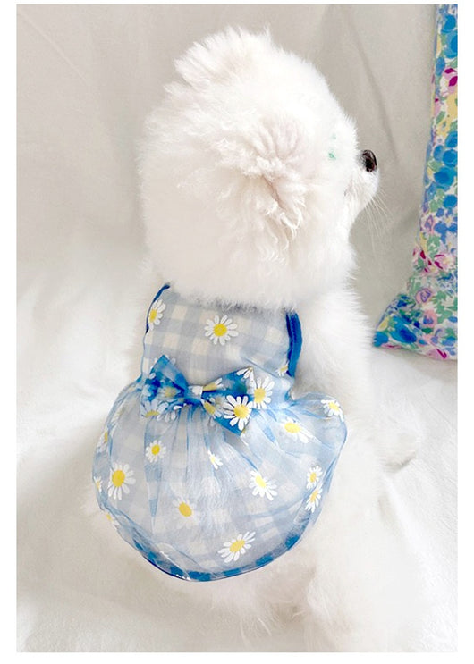 Chaleco de Malla Estampado Gatos y Perros Margaritas - Image 11