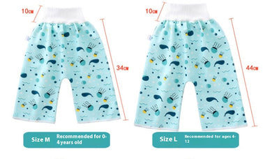 Pantalones Entrenador Nocturno Impermeable Reutilizable para Bebés Niños y Niñas - Image 10