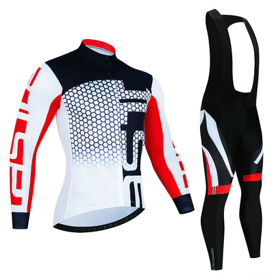 Conjunto de Ciclismo Profesional con Tirantes - Jersey y Pantalones Transpirables - Image 17