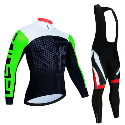 Conjunto de Ciclismo Profesional con Tirantes - Jersey y Pantalones Transpirables - Image 18
