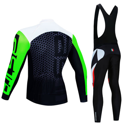 Conjunto de Ciclismo Profesional con Tirantes - Jersey y Pantalones Transpirables - Image 19