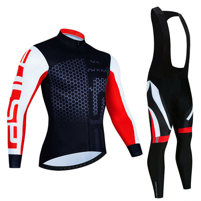 Conjunto de Ciclismo Profesional con Tirantes - Jersey y Pantalones Transpirables - Image 21