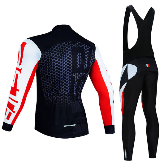 Conjunto de Ciclismo Profesional con Tirantes - Jersey y Pantalones Transpirables - Image 22
