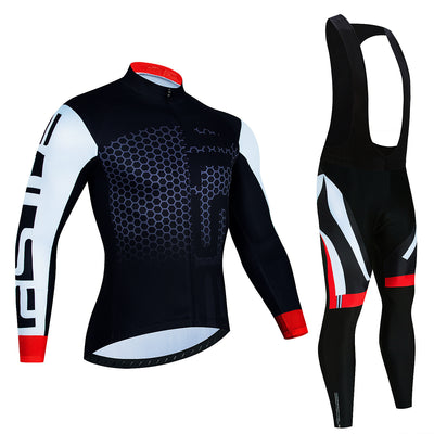 Conjunto de Ciclismo Profesional con Tirantes - Jersey y Pantalones Transpirables - Image 23