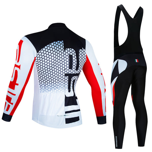 Conjunto de Ciclismo Profesional con Tirantes - Jersey y Pantalones Transpirables - Image 25