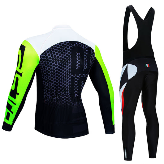 Conjunto de Ciclismo Profesional con Tirantes - Jersey y Pantalones Transpirables - Image 26
