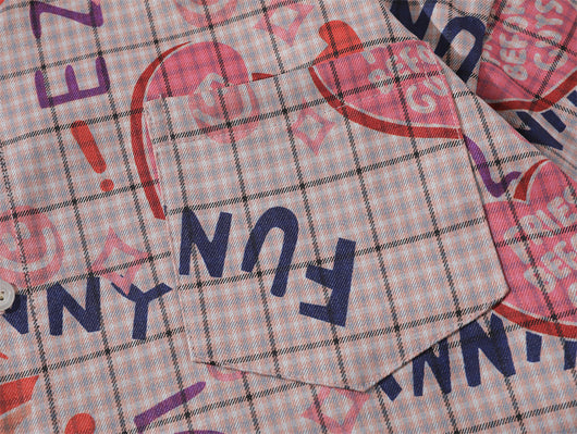 Camisa Casual de Cuadros Love Letter para Hombre - Image 27